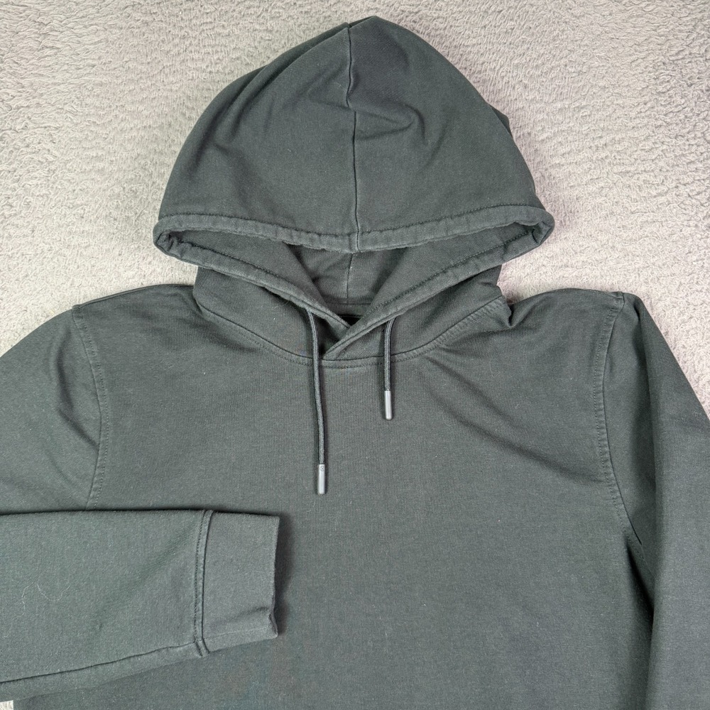 Cuts Hyperloop Classic Hoodie Mens L Black Pullover Stretch Drawstring